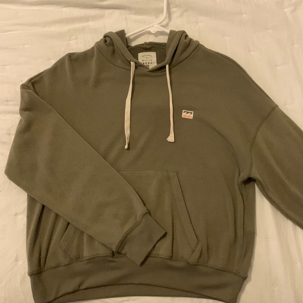 Soft olive green hoodie